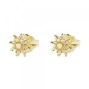 Pendientes Plata Dorada 8mm*Eguzkilore Discount