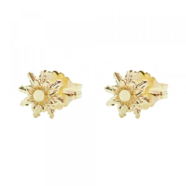 Pendientes Plata Dorada 8mm*Eguzkilore Discount