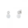 Pendientes Plata y Perla Cultivada 8,5mm*Eguzkilore Outlet