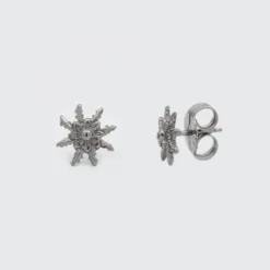 Pendientes Plata Negra 11mm*Eguzkilore New