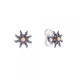 Pendientes Plata Envejecida y Cobre 11mm*Eguzkilore Clearance