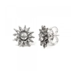 Pendientes Plata Envejecida 14mm*Eguzkilore New
