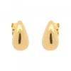 Pendientes Gota Plata Dorada 15mm*Eguzkilore Online