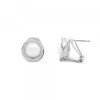 Pendientes Hariak Plata y Perla 13mm*Eguzkilore Discount