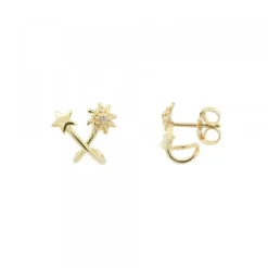 Pendientes Izarra Plata Dorada*Eguzkilore Best