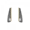 Pendientes Largos Flysch Plata y Lámina de Oro*Eguzkilore