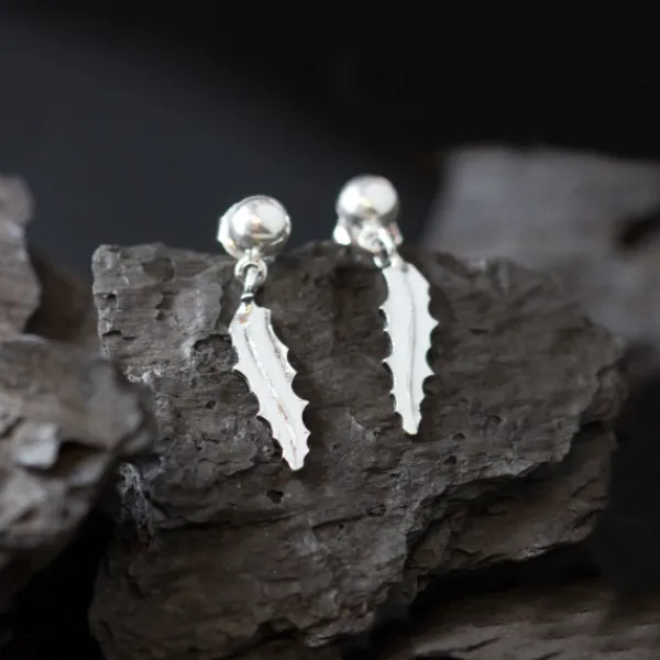 Pendientes Largos Mari de Plata*Eguzkilore Sale