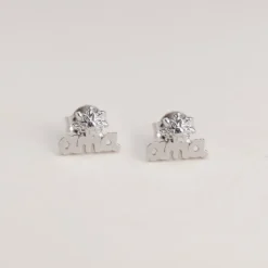 Pendientes Letras Ama Plata*Eguzkilore Outlet