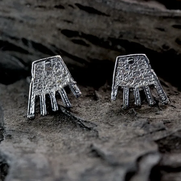 Pendientes Mano de Irulegi Rutenio*Eguzkilore Outlet