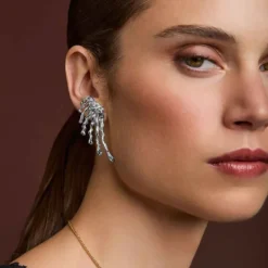Pendientes Maxi Ur de Plata*Eguzkilore Clearance