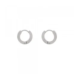 Pendientes Mini Aro Acero Acabado Mate 13mm*Eguzkilore New