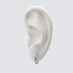 Pendientes Mini Aro Acero Acabado Mate 13mm*Eguzkilore New