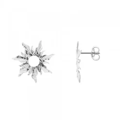 Pendientes Mountain Brillo Plata*Eguzkilore Hot