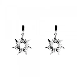 Pendientes Mountain Largos de Plata 20mm*Eguzkilore New