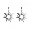 Pendientes Mountain Largos de Plata 30mm*Eguzkilore Sale