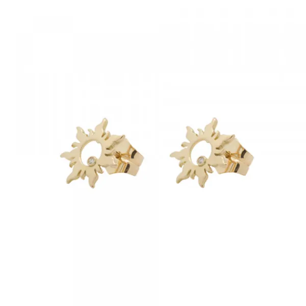 Pendientes Mountain Oro y Brillante*Eguzkilore Clearance