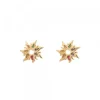 Pendientes Mountain Plata Dorada Multicolor*Eguzkilore Clearance