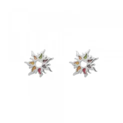 Pendientes Mountain Plata Multicolor*Eguzkilore Discount