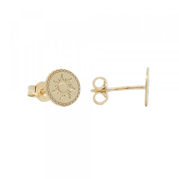 Pendientes Mountain Redondos de Plata*Eguzkilore Sale