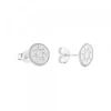 Pendientes Mountain Redondos de Plata*Eguzkilore