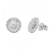 Pendientes Radial Plata*Eguzkilore