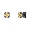 Pendientes R-Chic Lauburu Plata Dorada*Eguzkilore Outlet