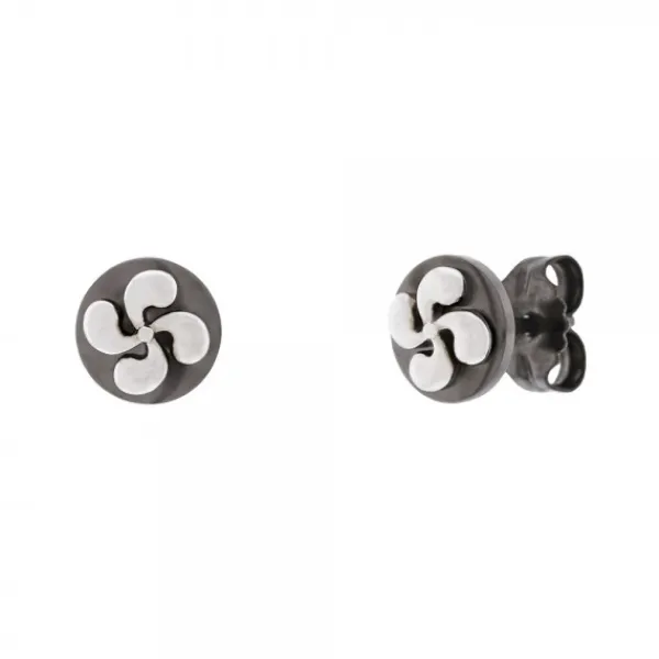 Pendientes R-Chic Lauburu Plata*Eguzkilore