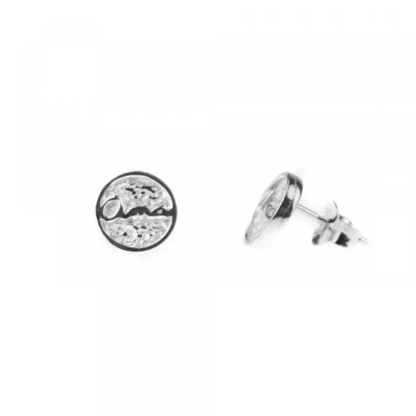 Pendientes Redondos Ama Plata 9mm*Eguzkilore Clearance