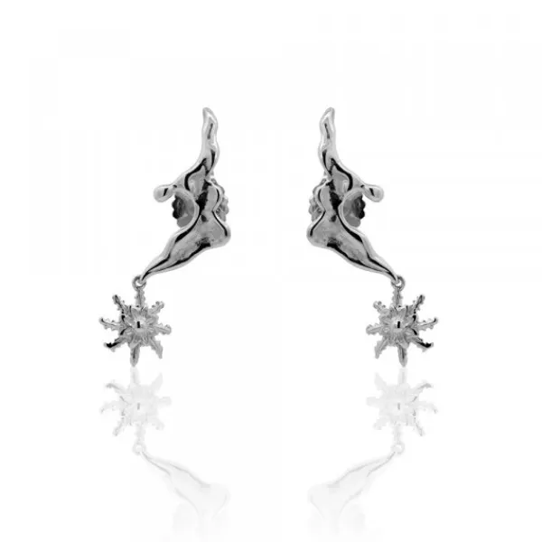 Pendientes Ur de Plata*Eguzkilore Outlet