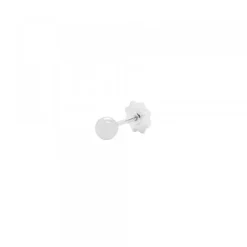 Piercing Bola Oro Blanco 4mm Rosca (1ud.)*Eguzkilore Best