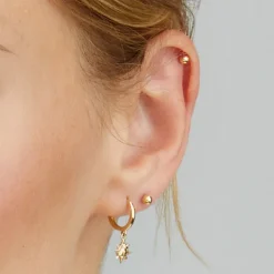 Piercing Bola Oro 3mm Rosca (1ud.)*Eguzkilore New