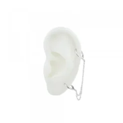 Piercing Cadena Doble Cripa Plata*Eguzkilore Outlet