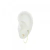 Piercing Cadena Plata Dorada y Circonita*Eguzkilore Discount