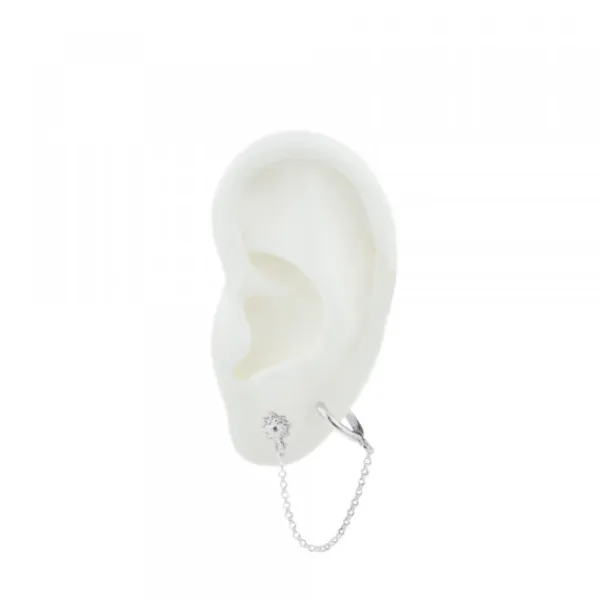 Piercing Cadena Plata y Cripa*Eguzkilore Hot