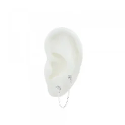 Piercing y Piercing Circonita Plata*Eguzkilore Outlet