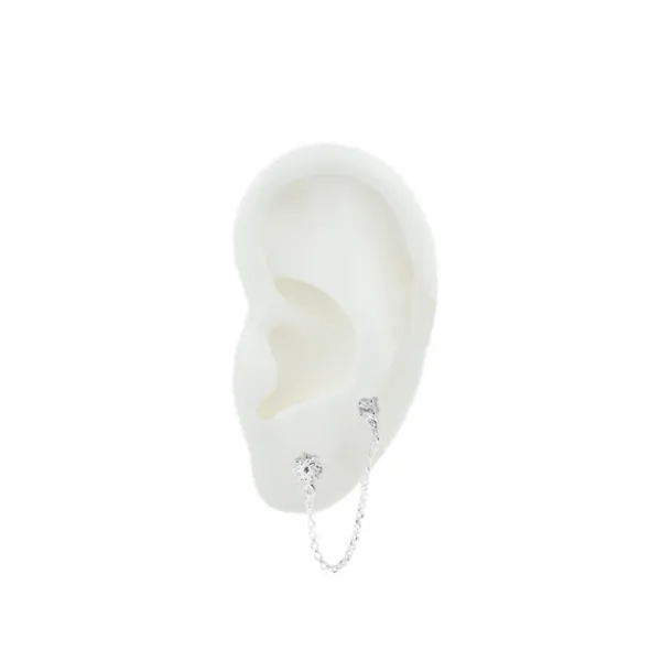 Piercing y Piercing Circonita Plata*Eguzkilore Outlet