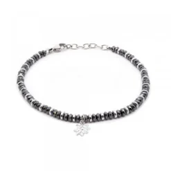 Pulsera Acero con Hematites*Eguzkilore Hot