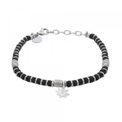Pulsera Acero con Piedra Galvánica*Eguzkilore Clearance