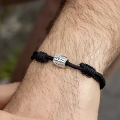 Pulsera Aita Charm de Plata*Eguzkilore New