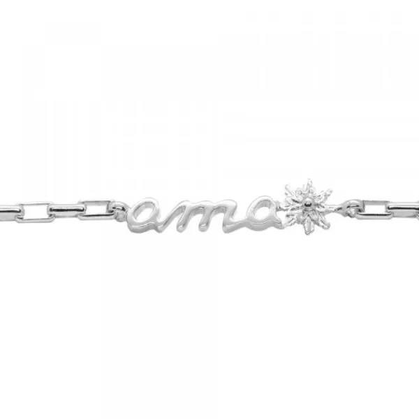 Pulsera Ama Bayona Plata*Eguzkilore Sale