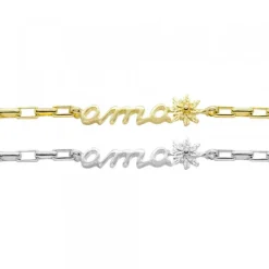 Pulsera Ama Bayona Plata*Eguzkilore Sale