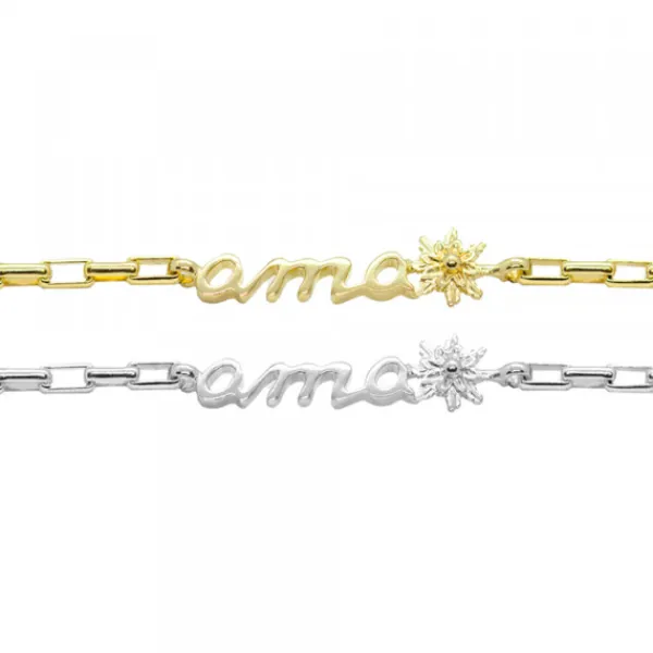 Pulsera Ama Bayona Plata*Eguzkilore Sale