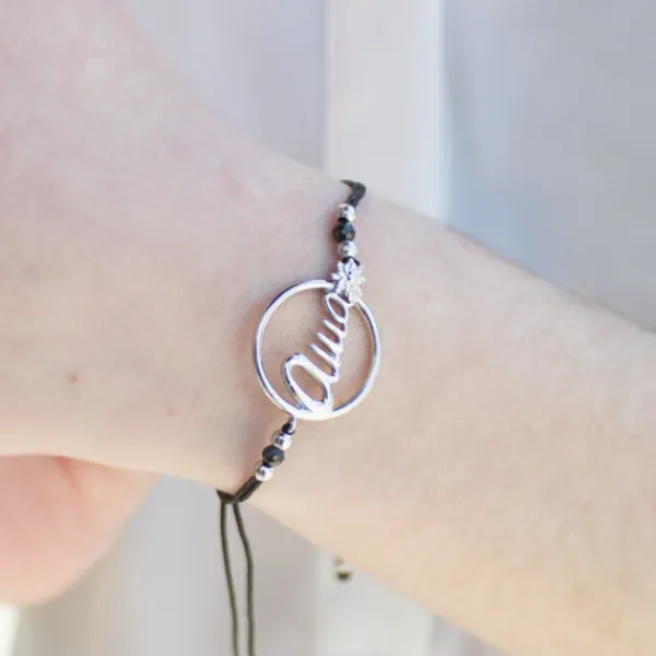 Pulsera Ama Calada Plata*Eguzkilore
