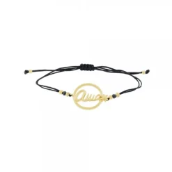 Pulsera Ama Calada Plata Dorada*Eguzkilore Discount