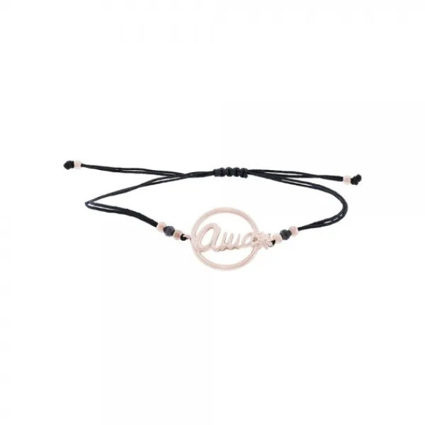 Pulsera Ama Calada Plata Rosa*Eguzkilore Sale