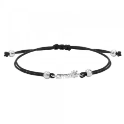 Pulsera Ama Macramé de Plata*Eguzkilore Outlet