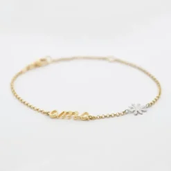 Pulsera Ama Plata Dorada y Plata*Eguzkilore Online