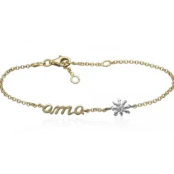 Pulsera Ama Plata Dorada y Plata*Eguzkilore Online