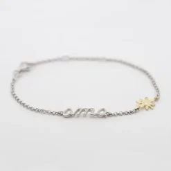 Pulsera Ama Plata y Dorado*Eguzkilore Best