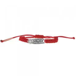 Pulsera Ama Roja Plata Rústica*Eguzkilore Outlet